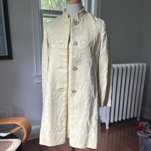 Yves Saint Laurent vintage 60s dress and coat set